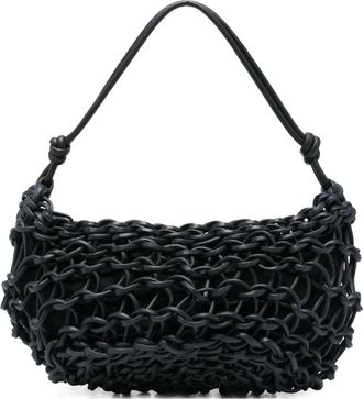 Alienina Aurora woven shoulder bag - Blue