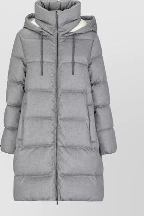 PESERICO quilted long down coat