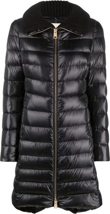 Herno Black Elsa Long Jacket