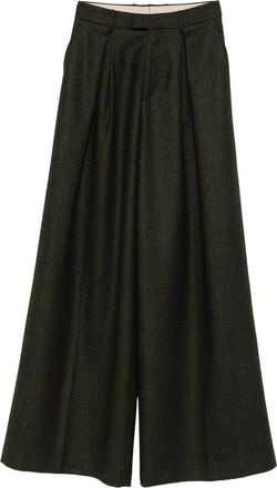 Berwich Pleated-details Trousers