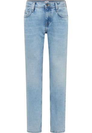Mustang Straight-Jeans MUSTANG Herren Style Denver Straight, Herren, Gr. 32, L&auml;nge 34, blau (211 hellblau), Denim/Jeans, 100% Baumwolle, unifarben, straight f