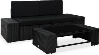 vidaXL Sillas De Comedor Con Ruedas 2 Pcs Negro 58 X 65 X 98 Cm