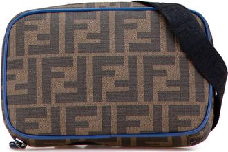 Fendi Pre-owned Fendi Zucca Coated Canvas Camera Bag Ladies 7AS122 AFCB 229 3260