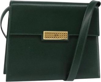 Dior Pre-owned Cross Body Bags, female, Green, Size: ONE SIZE Pre-owned Vintage Shoulder Bag