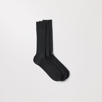 Asket The Merino Sock 3-Pack Black