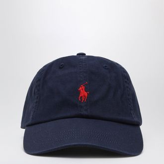 Polo Ralph Lauren Navy blue baseball cap with logo