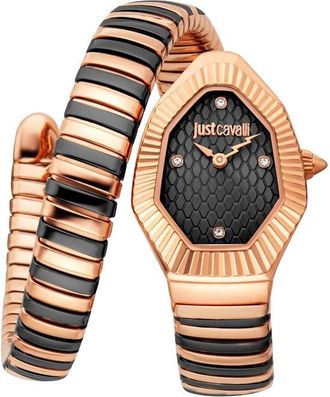 Just Cavalli Ondina Black Dial Ladies Watch JC1L430M0095