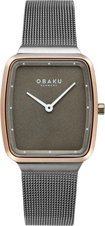 Obaku Womens Tern Lille Grey Dial Watch
