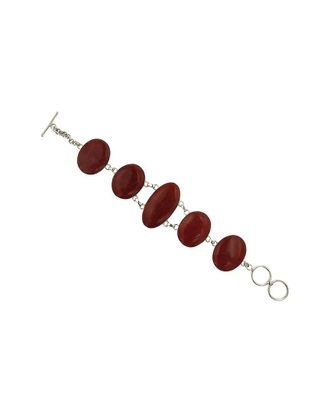 Samuel B. Silver Coral Bracelet
