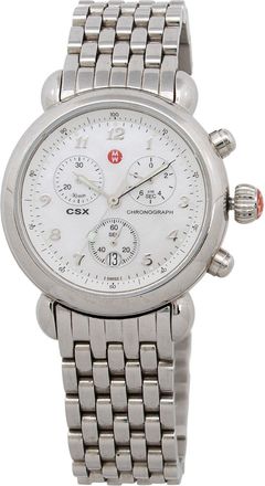 Michele Stainless Steel Chronograph CSX Watch