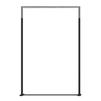 Frost Bukto C-stand Kleiderst&auml;nder 100 x 150 cm, schwarz