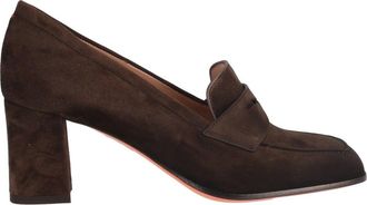 Santoni Black Carla Pumps