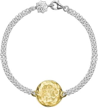 Dower & Hall Engravable Disc Story Bracelet