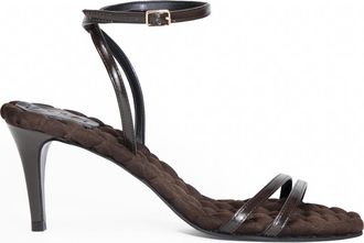 AERA Laura Brushed Effect High Heel in Chocolate at Nordstrom, Size 42