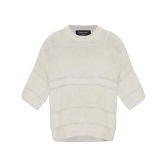 Fabiana Filippi Donna, Maglie, Beige, M, new