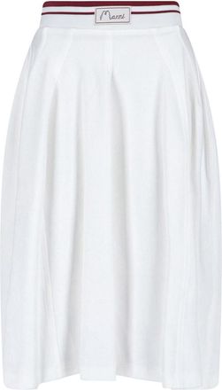 Marni Logo Midi Skirt
