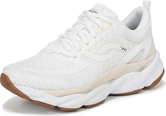 Ryk&auml; Womens Rezorb Max Sneaker, Bright White mesh, 6 UK