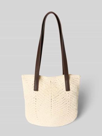 OPUS Handtasche aus Baumwolle Modell Asole in Beige, Gr&ouml;&szlig;e 1