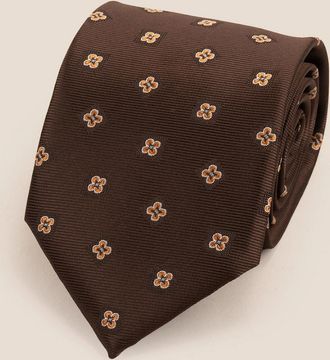 Oswin Hyde Mens Motif Brown