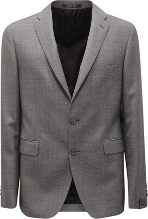 Tagliatore 0494Au Abito Wool Suit Grey - Heren - Blazers - Grijs - XL - Wol - Jassen