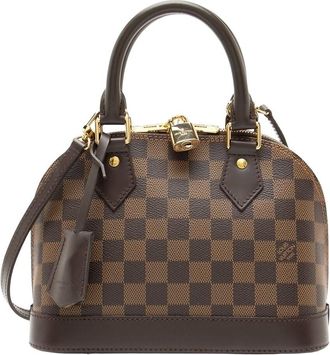 Louis Vuitton Brown Damier Ebene Alma Bb (Authentic Pre-Loved)