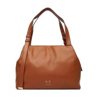 A|X Armani Exchange Shoulder Bags, female, Brown, Size: ONE SIZE Alice M Shoulder Bag
