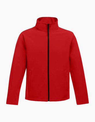 Regatta Womens Regatta Professional Womens/Ladies Printable Soft Shell Jacket - Red - Size: 10