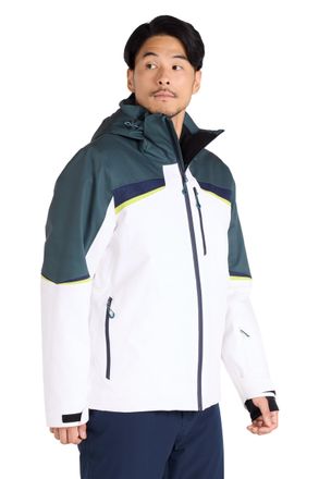 Mountain Warehouse Leo Mens Extreme Waterproof Ski Jacket Dark Teal L