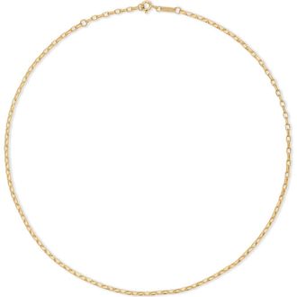 Adina Reyter 14K Gold Italian Chain Necklace in Yellow Gold at Nordstrom, Size 24