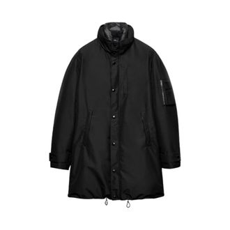 Prada Heren, Jassen, Zwart, Maat: S