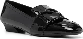 Ferragamo Patent Leather Loafer - Black