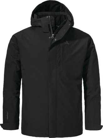 Sch&ouml;ffel 3in 1 Jas Tamina M - Heren - Zomerjassen - Zwart - L - Polyester - Jassen