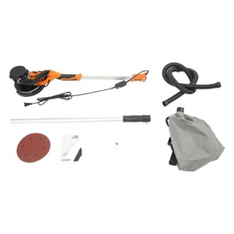 OEM Lijadora Para Paneles De Yeso, Longitud Ajustable, Extracci&oacute;n De Polvo Eficiente, Color Naranja