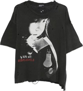 Enfants Riches Deprimes T-shirt con effetto vissuto - Grigio