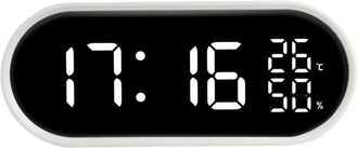 JM Lowell Justaminute Je5110 Reloj Despertador Digital Blanco