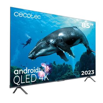 Cecotec Cecotec - Televisor Qled 85 Smart Tv V3+ Series Vqu30085+