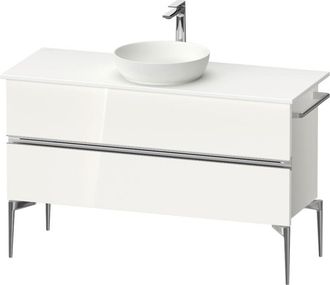 Duravit Sivida Consola Mueble Bajo Lavabo, 2 Cajones, Tirador - Duravit