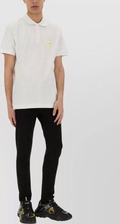 Versace Jeans Couture logo polo shirt short sleeves