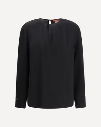 Max Mara Crewneck Blouse Female 40