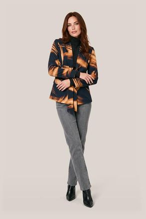 Mart Visser Hannah Print Blazer Zwart / Goud