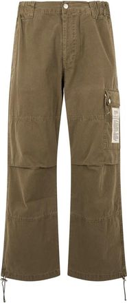 Moschino Cargo Broek - Heren - Wijde Broeken - Beige - 2XL - Katoen - Broeken