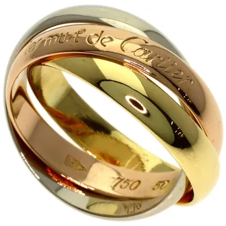 Cartier Yellow Gold (18K) Pink Gold (18K) White Gold (18K) Band Ring (Pre-Owned)