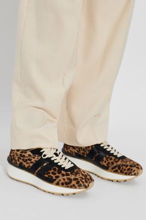 Lanvin Bumpr Sports Shoes, Womens, Brown