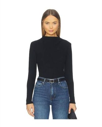 Nation Ltd Neda Pleated Top In Black