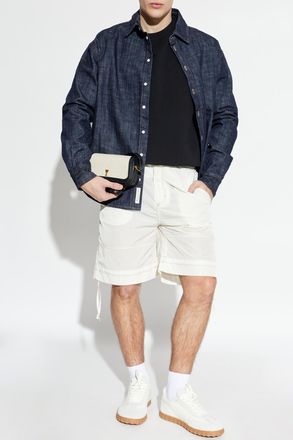 Ami Sweatshirt With Embroidered Logo, Mens, Black