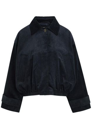 R&oacute;he Corduroy Jacket - Black - 38 (UK10 / S)