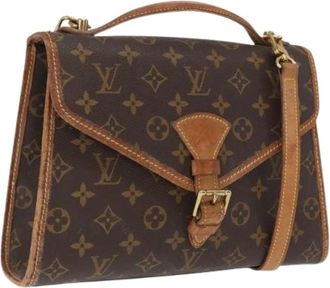 Louis Vuitton Pre-owned Handbags, female, Brown, Size: ONE SIZE Pre-owned Vintage Canvas Handbag