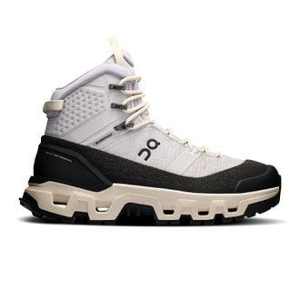 On Womens Cloudrock Trek Waterproof Hiking Boots Gray 6.5