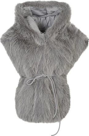 Patrizia Pepe Jassen, Dames, Grijs, S, Polyester, Hood