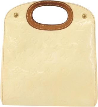 Louis Vuitton Maple Drive Handbag Monogram Vernis Yellow Patent_Leather Handbag (Pre-Owned)